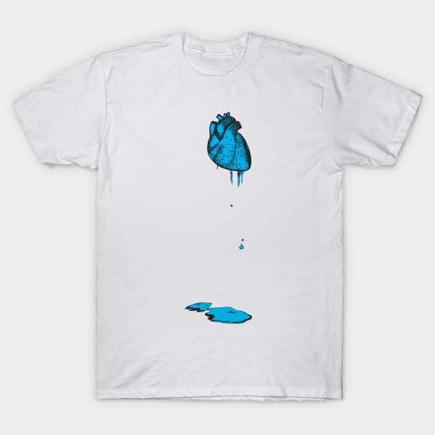 Cold Hearted T-Shirt by ANTICLOTHESdotCOM